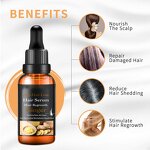 Hair Serum Manufacturer - OEM Ginger Enhance Elasticity Growth Treatment