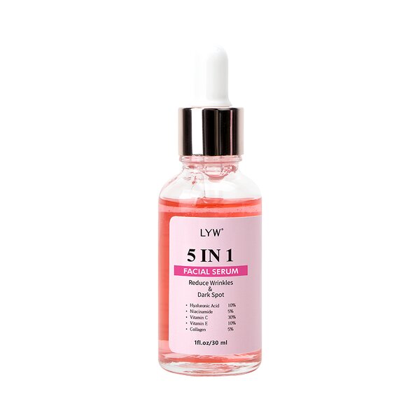 Facial Serum Manufacturer - OEM Vitamin C Moisturizing 5 in 1 Even Tone
