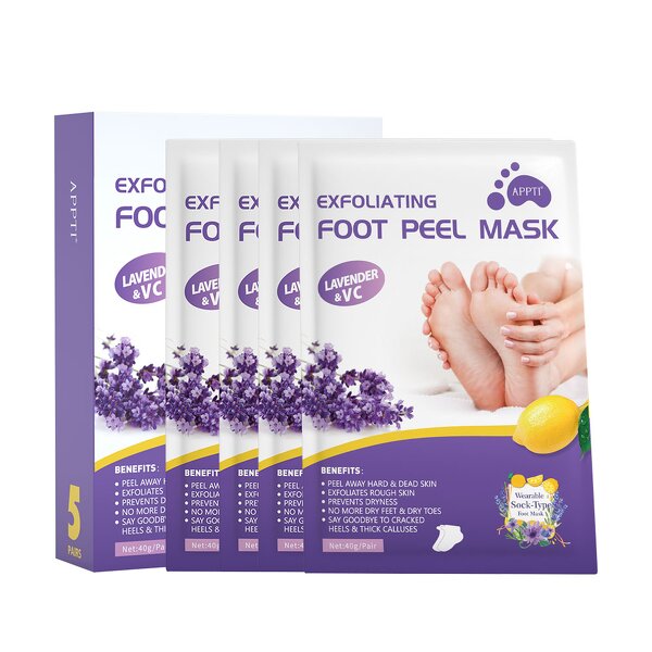 Foot Mask Manufacturer - OEM Avocado Vitamin C Exfoliating Whitening