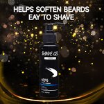 Shaving Gel Manufacturer - OEM 100ml Organic Soothing Anti Inflammatory Men