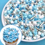 Cake Sprinkles Manufacturer - Bulk Rainbow Pony Heart Mix in Bottle