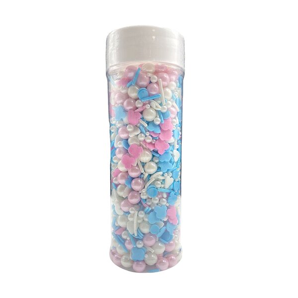 Cake Sprinkles Manufacturer - Nonpareil Fancy Solid Edible Bottle