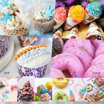 Christmas Sprinkles Manufacturer - Halal Food Grade Polymer Chocolate