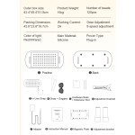 红光疗法源头工厂-家用660nm 810nm带支架
