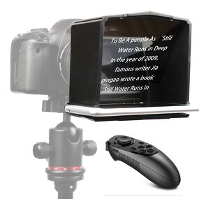 Smartphone Teleprompter Manufacturer - OEM for DSLR Camera Youtube Interview