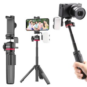 Mini Tripod Manufacturer - OEM Portable Remote Selfie Stick with Phone Holder