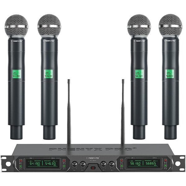 Wireless Microphone System Manufacturer - OEM 8 Channel UHF Handheld Portable