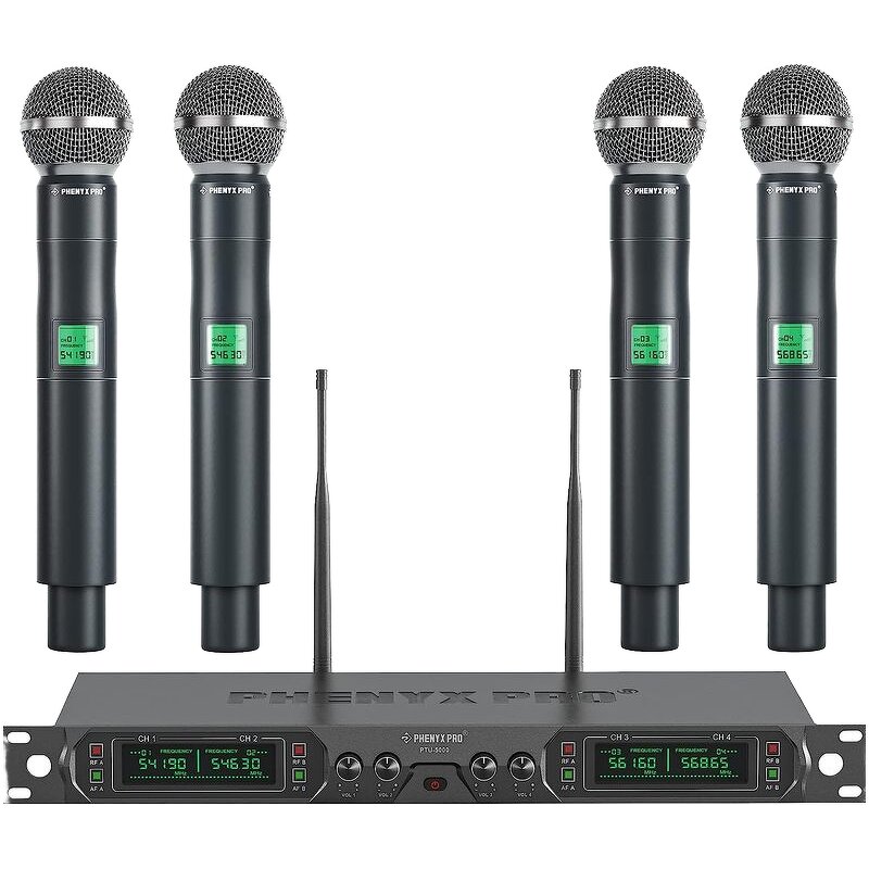 Wireless Microphone System Manufacturer - OEM 8 Channel UHF Handheld Portable