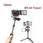 Metal Tripod Manufacturer - OEM Reflex Selfie Stick Ballhead Cold Shoe Vlog