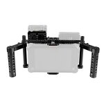 Camera Monitor Cage Rig Manufacturer - OEM Adjustable Dual Cheese Handle Power