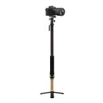 Camera Slider Manufacturer - OEM Carbon Fiber 2 in 1 Slider Monopod Gimbal