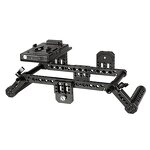 Camera Monitor Cage Rig Manufacturer - OEM Adjustable Dual Cheese Handle Power