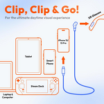 Magnetic Connector Cable Manufacturer - OEM 110cm USB C for XR Glasses