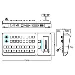 Video Switcher Controller Manufacturer - OEM T Bar Control Panel Live Console