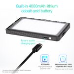 LED Video Light Manufacturer - OEM RGB Dimmable 72 Leds Portable Fill Light