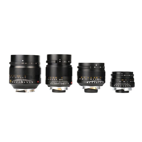 Camera Lens Kit Manufacturer - OEM 28mm 75mm 35mm 50mm M Mount Set