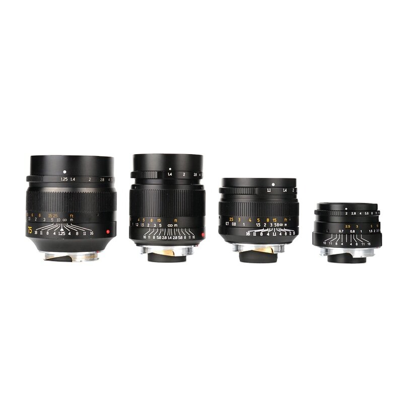 Camera Lens Kit Manufacturer - OEM 28mm 75mm 35mm 50mm M Mount Set