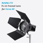 Fresnel Lens Manufacturer - OEM FL 11 with Barndoor for Forza 60 Light