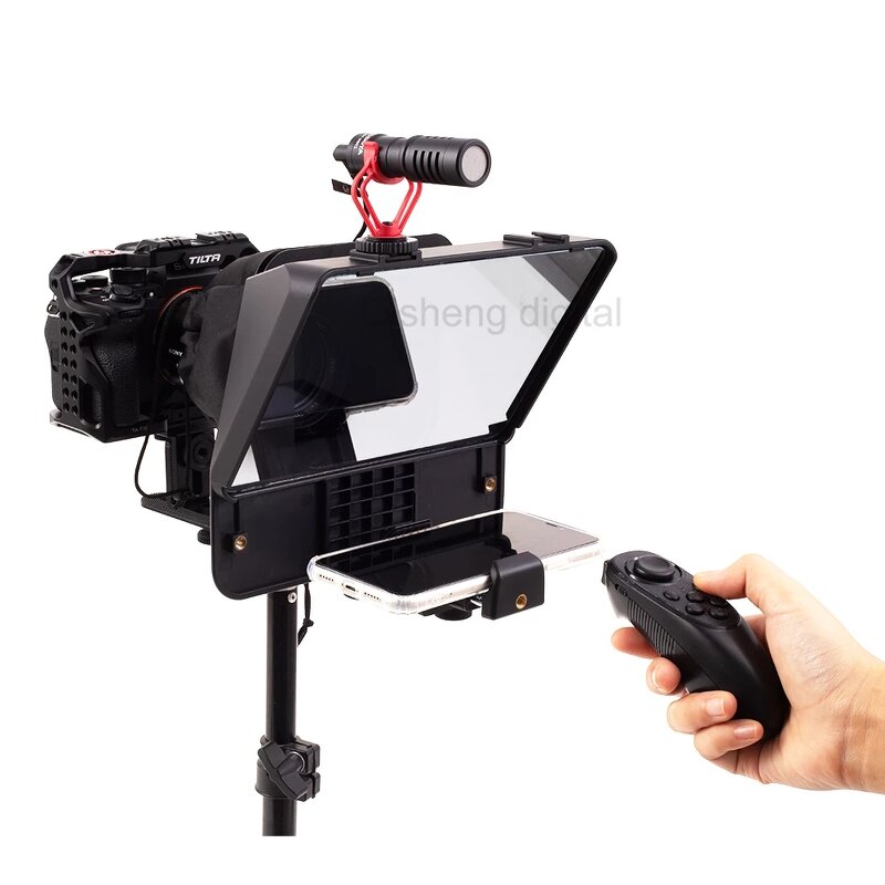 Teleprompter Manufacturer - OEM 10 Inch for iPad Tablet DSLR Camera Recording