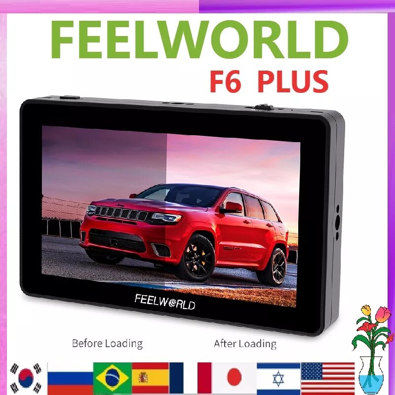 Camera Field Monitor Manufacturer - OEM 6 Inch 3D LUT Touch IPS FHD 1920x1080