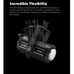 LED Video Light Manufacturer - OEM 150W 200W Daylight 5600K Wireless Remote