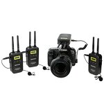 Wireless Microphone System Manufacturer - OEM 5.8GHz 3 Transmitters 1 Receiver