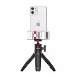 Phone Mount Holder Manufacturer - OEM Foldable Clamp Clip with Cold Shoe