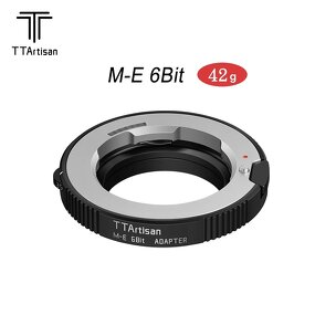 Lens Adapter Ring Manufacturer - OEM 6Bit Leica M to Sony E Exif Stabilization