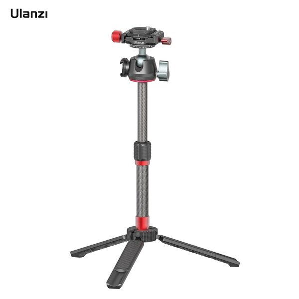 Metal Tripod Manufacturer - OEM Reflex Selfie Stick Ballhead Cold Shoe Vlog