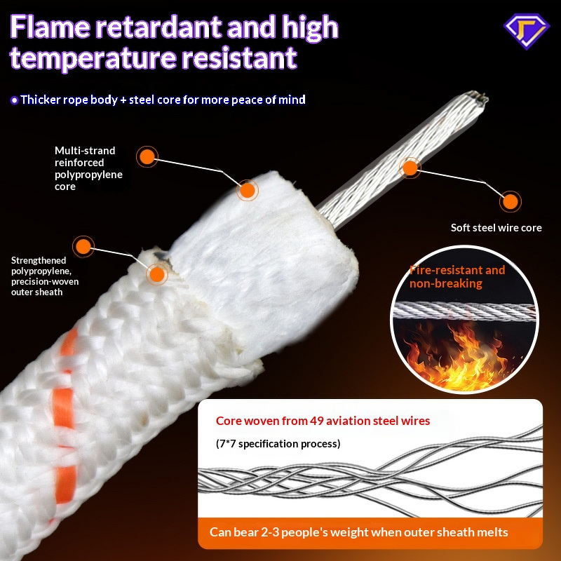 Rescue Lifeline Manufacturer - High-Strength Nylon Rope