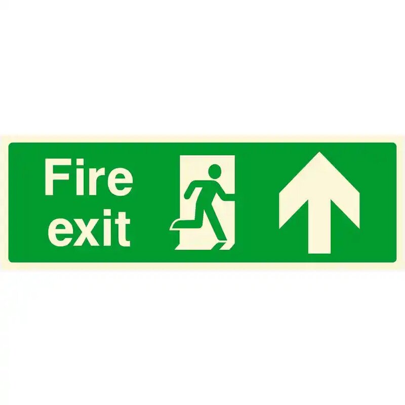 Emergency Exit Sign Factory - Aluminum Escape Route Signs