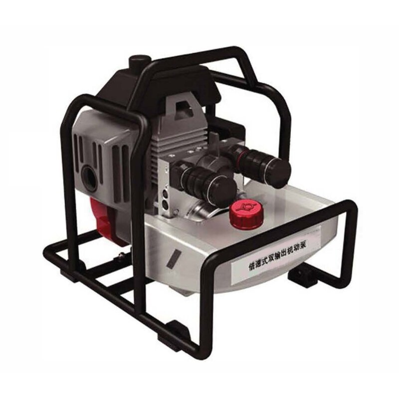 Hydraulic Motor Pump Factory - Double Output Turbo Pump