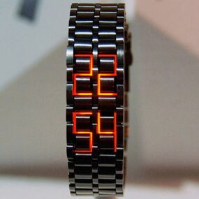 Men's Watch Manufacturer - OEM European American Creative Lava LED Trendy Bracelet