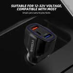 Car Charger Manufacturer - OEM 35W 5V/7A 3 Port USB Type C QC3.0 for iPhone