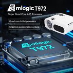 Smart Projector Manufacturer - OEM M7 8K 3D Android WIFI Portable LED DLP Home Theater