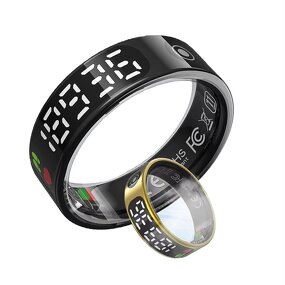 Smart Ring Manufacturer - OEM TK9 3.4g 5ATM Heart Rate Blood Oxygen Sleep Monitor