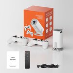 Gaming Projector Manufacturer - OEM L S40 Max 2 in 1 with Joy Sticks 4K Android Video