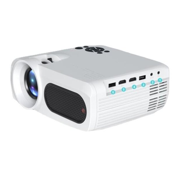 Smart Projector Manufacturer - OEM M7 8K 3D Android WIFI Portable LED DLP Home Theater
