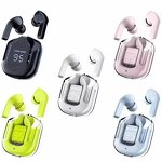 TWS Earbuds Manufacturer - OEM Cheapest Air31 Transparent Crystal Case Mini Earphone