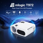 Smart Projector Manufacturer - OEM M7 8K 3D Android WIFI Portable LED DLP Home Theater