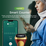 Smart Prayer Ring Manufacturer - OEM R100 for Arab Worship Count Point to Mecca