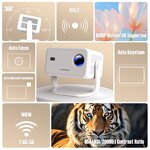 Smart Projector Manufacturer - OEM Magcubic 650ANSI 4K Auto Focus Android11 WIFI6