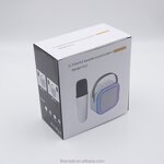 Karaoke Boombox Manufacturer - OEM K12 5W Portable with RGB Light Subwoofer Microphone