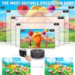 Portable Projector Manufacturer - OEM YT200 Auto Focus Android LED HD 1080P Outdoor