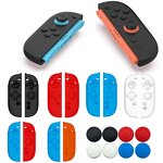 Switch Protective Cover Manufacturer - OEM Three Color Silicone Shell with Joystick Cap