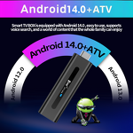 TV Box Manufacturer - OEM TV98 ATV PRO 8K Android 14 H313 Dual WIFI Voice Remote