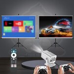 Gaming Projector Manufacturer - OEM L HCS350 Max 150 Lumens Android 64GB 10000 Games