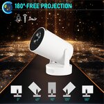 Portable Projector Manufacturer - OEM 170 ANSI Android Wifi Allwinner H713 4k