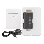 PS2 AV Converter Manufacturer - OEM 3.5MM USB Wired Output to HD Audio Video