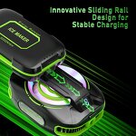 Phone Fan Cooler Manufacturer - OEM with Digital Display Rechargeable Battery JS85